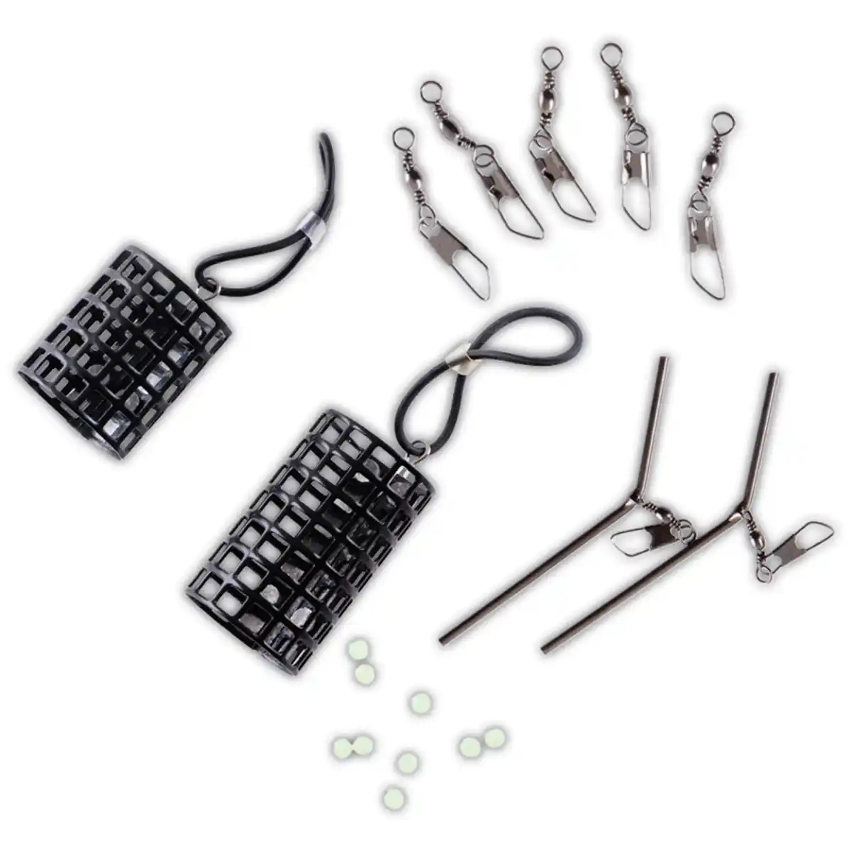 Bild 1 von AllGear Fishing Feeder-Sortiment 19tlg.