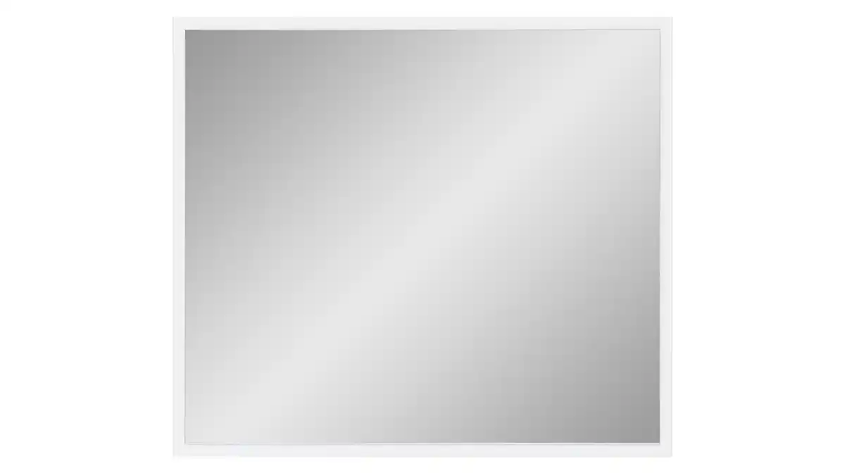 Bild 1 von Wandspiegel mit Rahmen weiß 80 x 70 cm - MEMPHIS