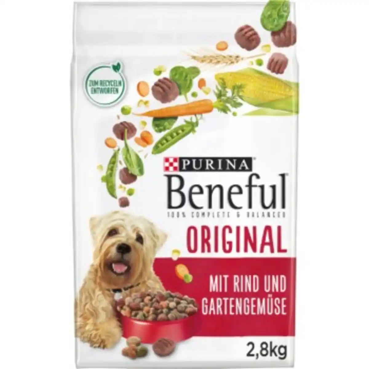Bild 1 von Beneful Purina Original mit Rind & Gartengemüse 2,8 kg