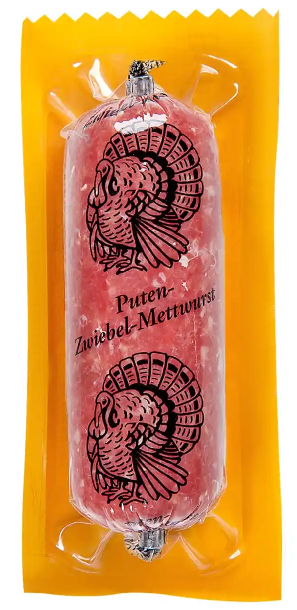 Bild 1 von OSTERMEIER Puten-Zwiebel-Mettwurst, 150-g-Packg.