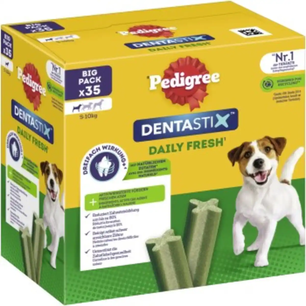 Bild 1 von Pedigree Zahnpflege Dentastix Daily Fresh Multipack Mini, 35x