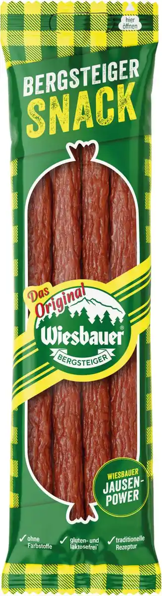 Bild 1 von WIESBAUER Bergsteiger-Snack Original, 80-g-Packg.