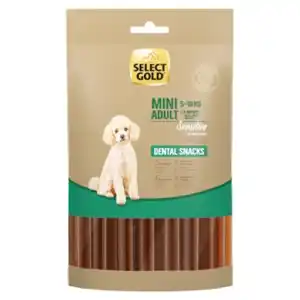 SELECT GOLD Sensitive Dental Snacks fĂĽr kleine Hunde 99 g