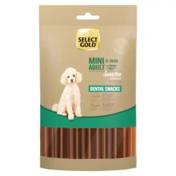 Bild 1 von SELECT GOLD Sensitive Dental Snacks für kleine Hunde 99 g