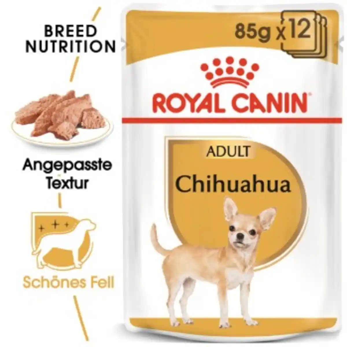 Bild 1 von ROYAL CANIN Chihuahua Adult Mousse 12x85 g