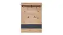 Bild 1 von Wandgarderobe Paneele Artisan Eiche - Graphit - 80 cm - MEMPHIS