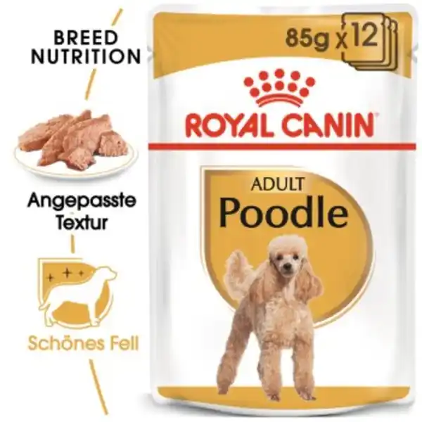 Bild 1 von ROYAL CANIN Poodle Adult in Soße 12x85 g