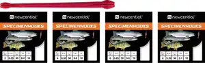 NEWCENTIAL® Vorfachhaken-Set »Naturköder«, 81-teilig