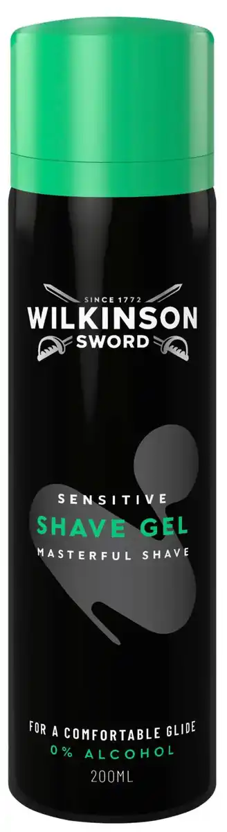 Bild 1 von WILKINSON SWORD Rasiergel, 200-ml-Dose