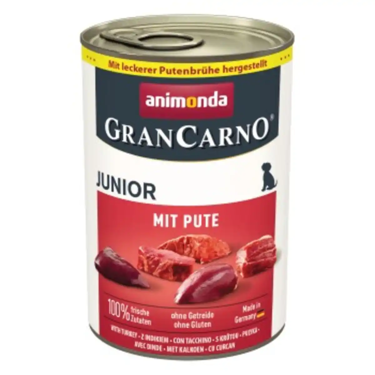 Bild 1 von animonda GranCarno Original Nassfutter Hund Junior, Pute 6x400 g