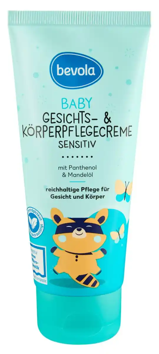 Bild 1 von BEVOLA® BABY Gesichts- und Körperpflege- creme, 100-ml-Tube