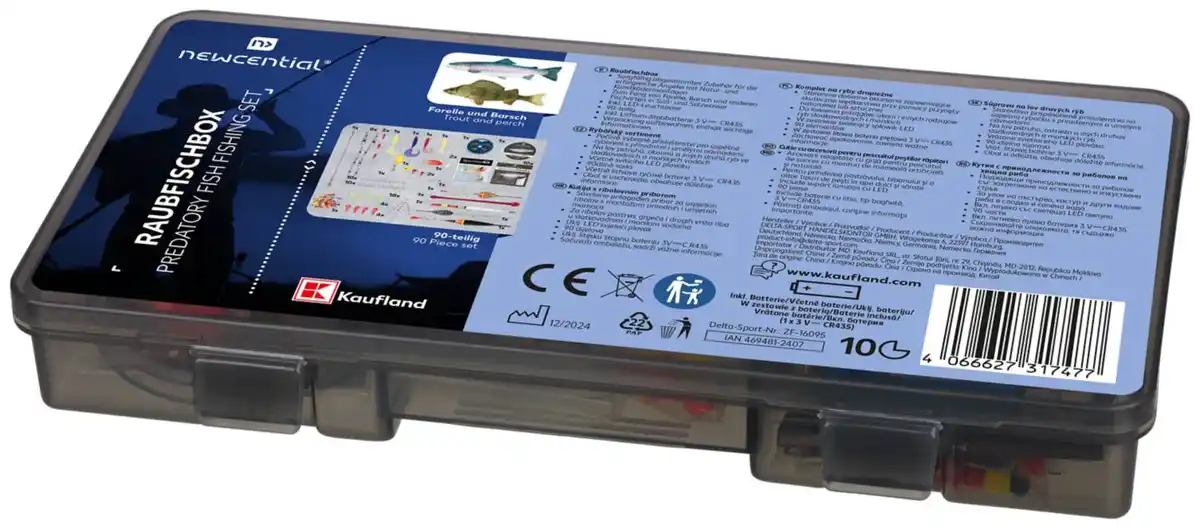 Bild 1 von NEWCENTIAL® Raubfischbox »Forelle/Barsch«, 90-teilig