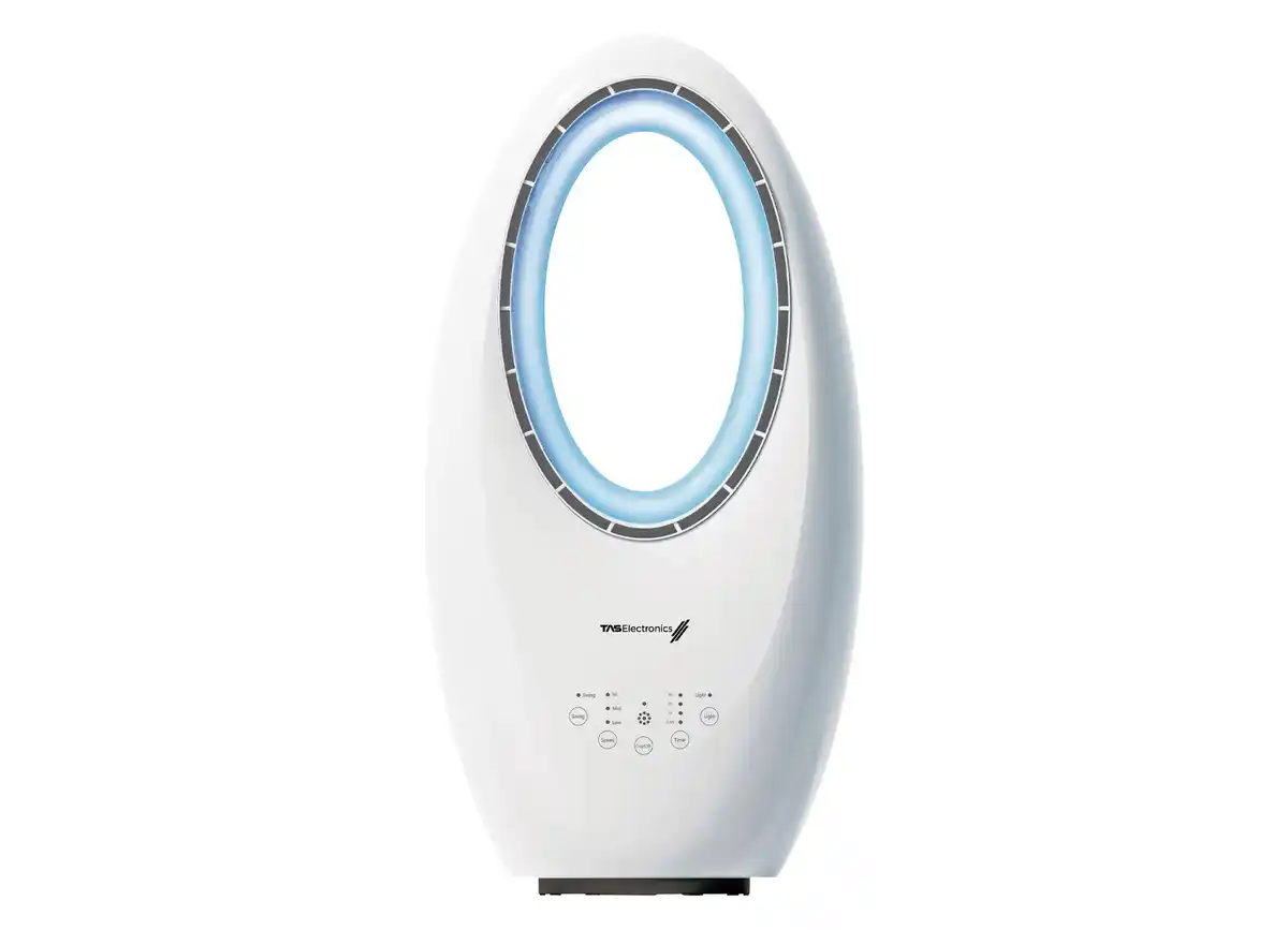 Bild 1 von Rotorloser Ventilator 28x57x18cm 45W Weiß