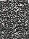 Bild 4 von Damen Sommerhose mit Minimalprint Schwarz