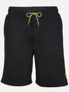 Herren Sweatshorts Schwarz