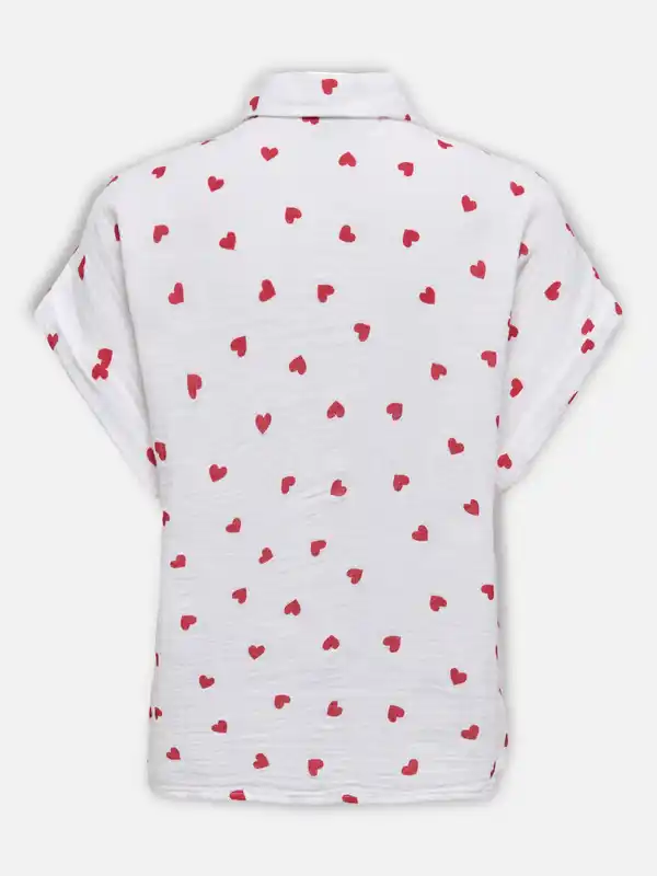 Bild 2 von Only ONLTHYRA LIFE SS FOLD Bluse Weiß