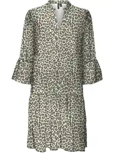 Vero Moda VMSMILLA Kleid Beige