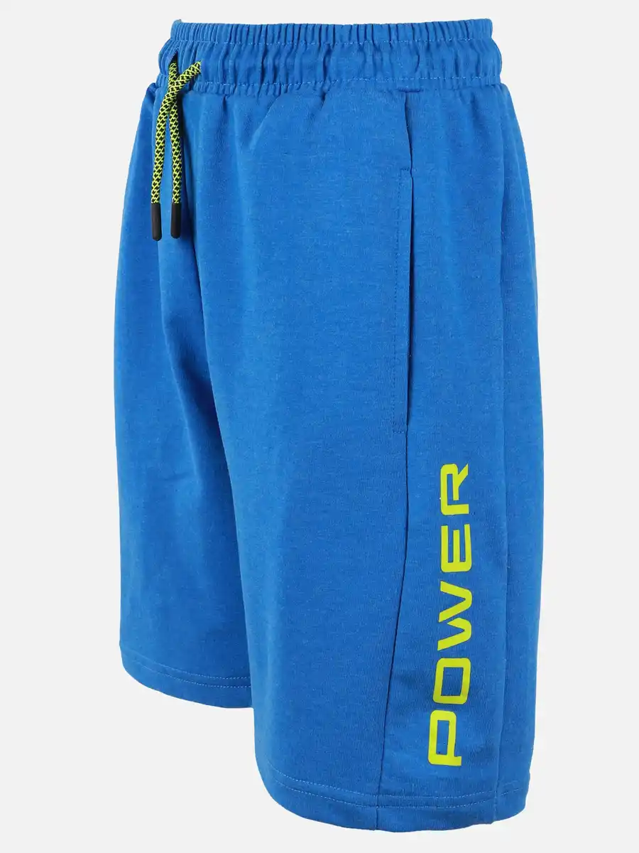 Bild 2 von Jungen Sweatshorts mit Schriftzug Blau