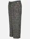 Bild 3 von Damen Sommerhose mit Minimalprint Schwarz