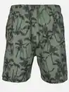Bild 2 von Herren Badeshorts mit Print Grün