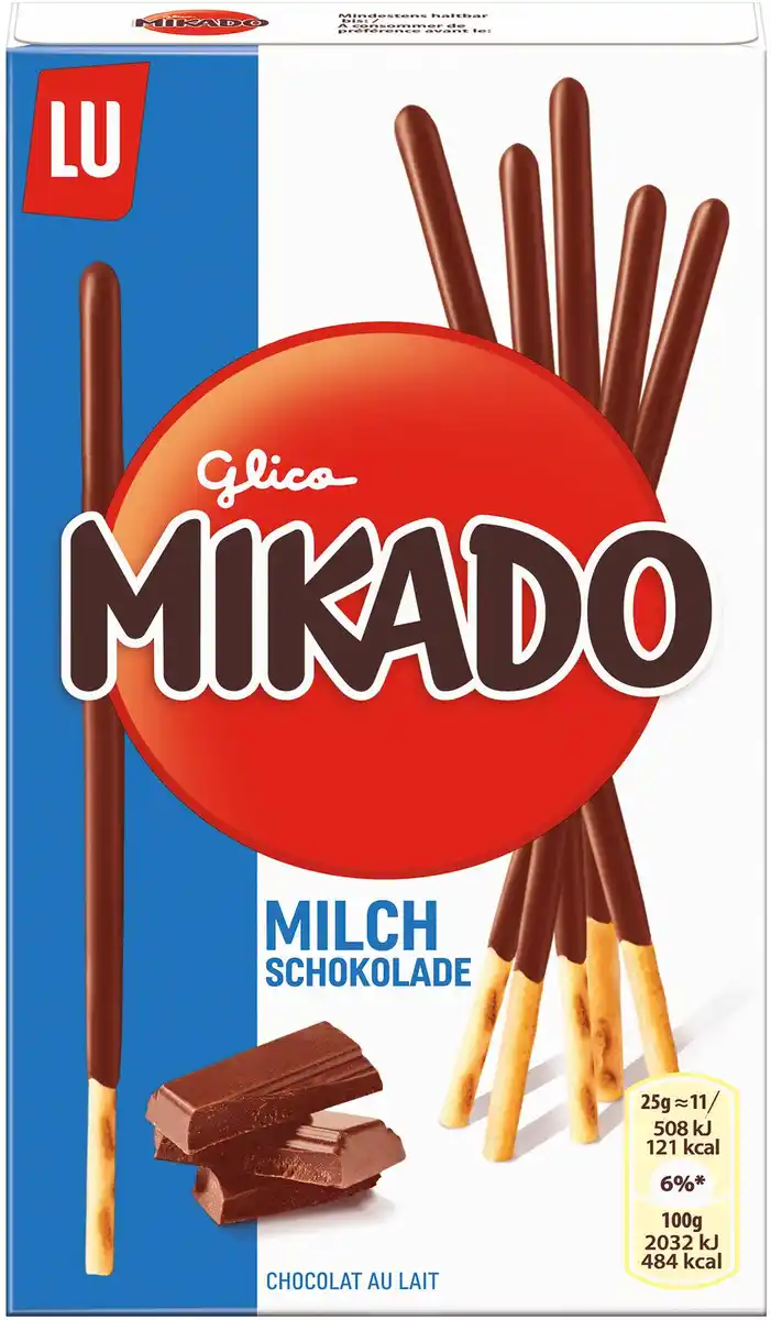 Bild 1 von Mikado Sticks Milch-Schokolade, 75 g