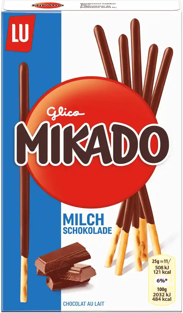 Bild 1 von Mikado Sticks Milch-Schokolade, 75 g