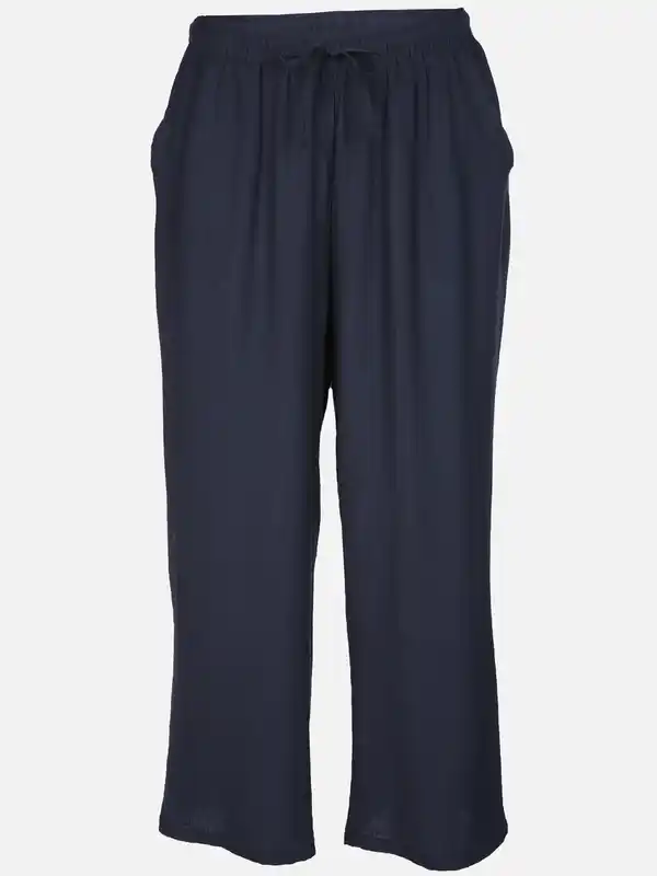 Bild 1 von Damen Hose in Crinkle Optik Marine