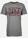 Bild 1 von Herren Shirt mit Frontprint Grau