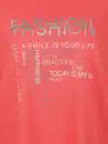 Bild 3 von Damen Shirt mit Glitzerprint und Strassbesatz Pink