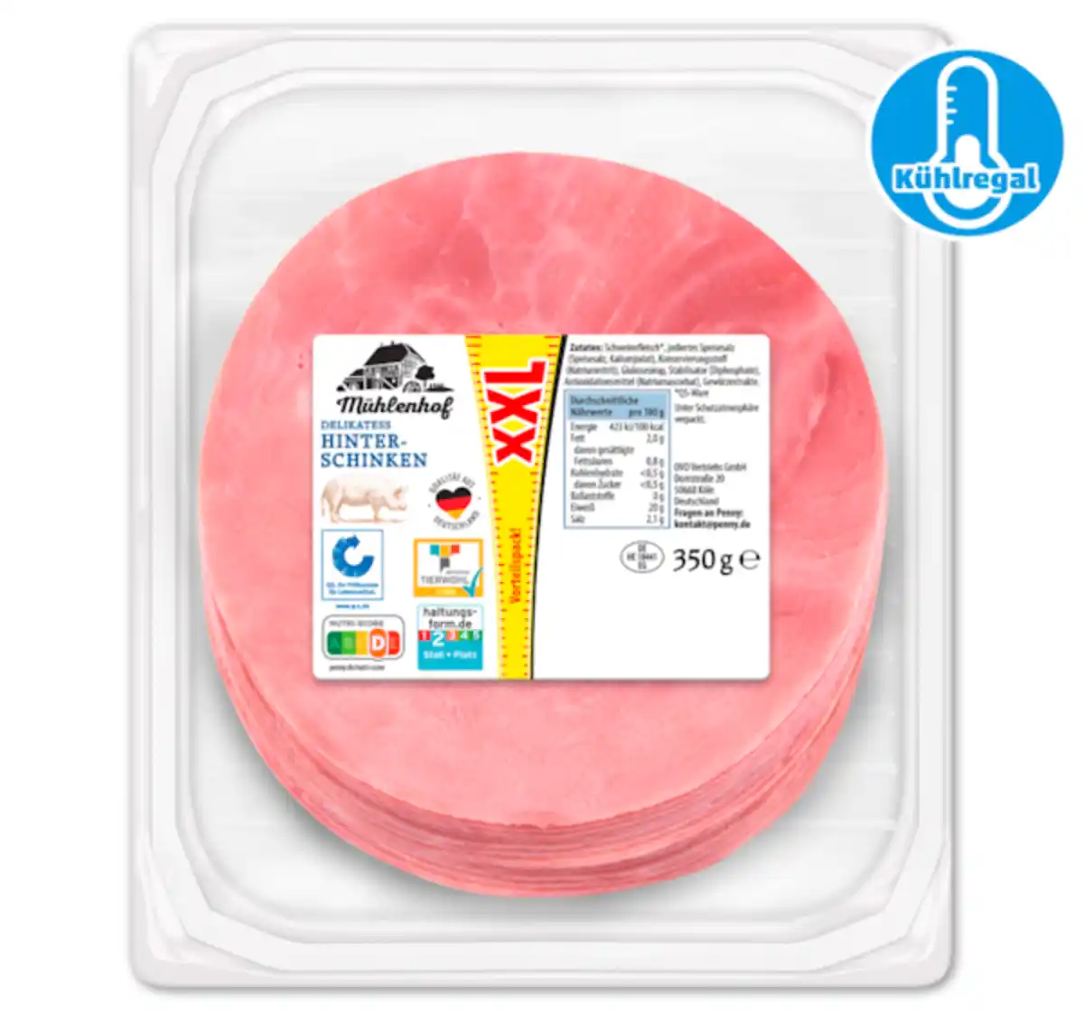 Bild 1 von MÜHLENHOF Delikatess Hinterschinken*