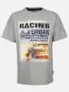 Bild 1 von Herren Arbeitsshirt mit Frontprint Grau