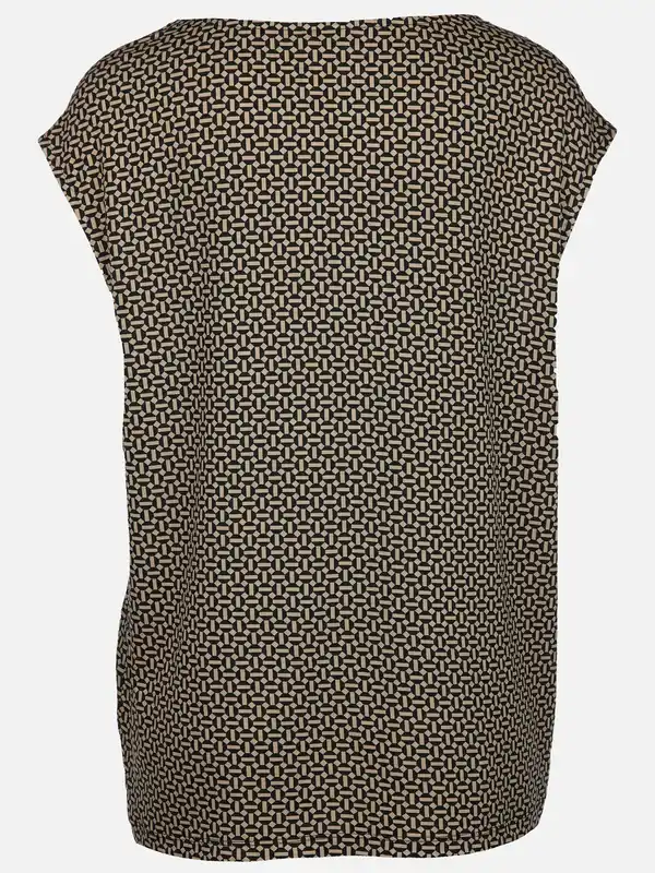 Bild 2 von Damen Top mit Muster Beige