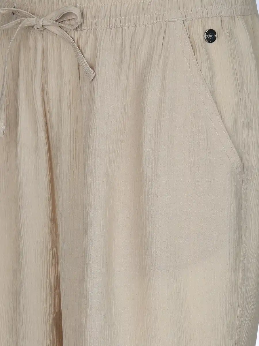Bild 4 von Damen Hose in Crinkle Optik Beige