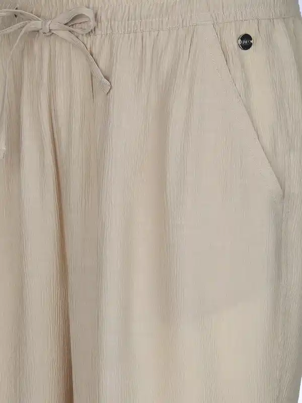 Bild 4 von Damen Hose in Crinkle Optik Beige