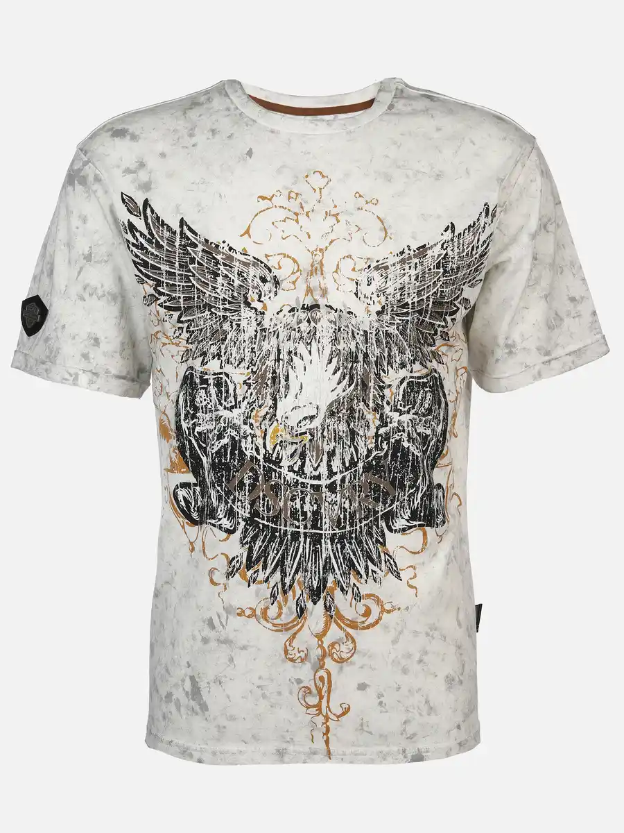 Bild 1 von Herren Shirt im Used Look Weiß