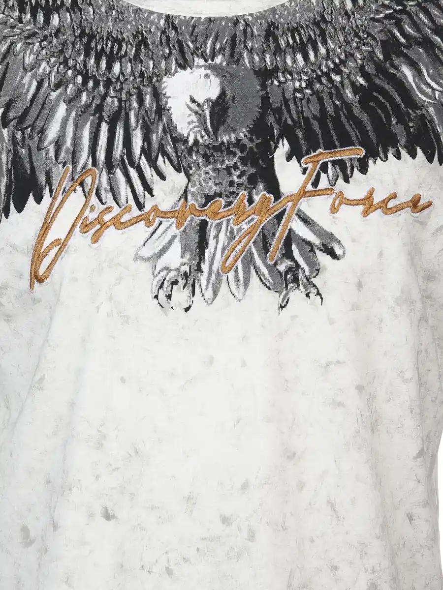 Bild 3 von Herren Shirt mit coolem Frontprint Weiß