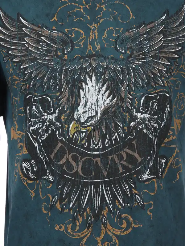 Bild 3 von Herren Shirt im Used Look Blau