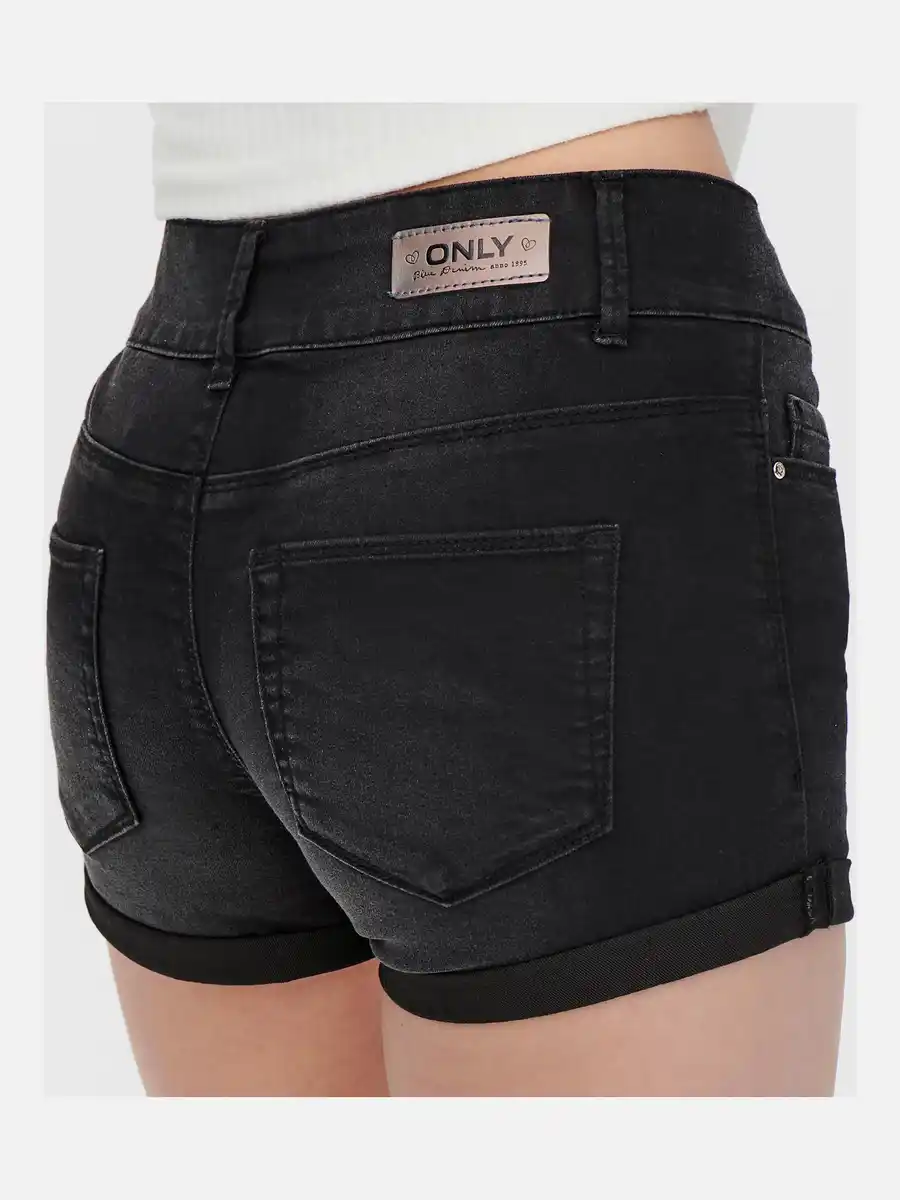 Bild 4 von Only ONLCARMEN REG SHORTS Shorts Schwarz