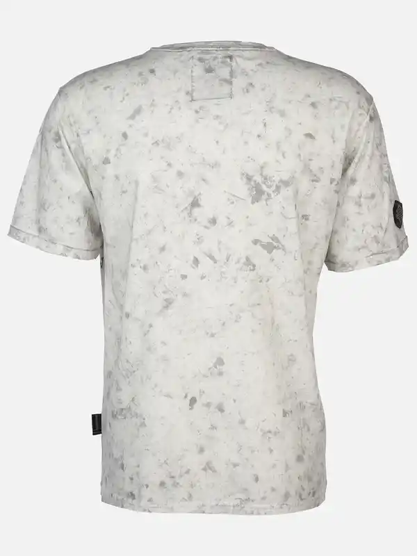 Bild 2 von Herren Shirt im Used Look Weiß