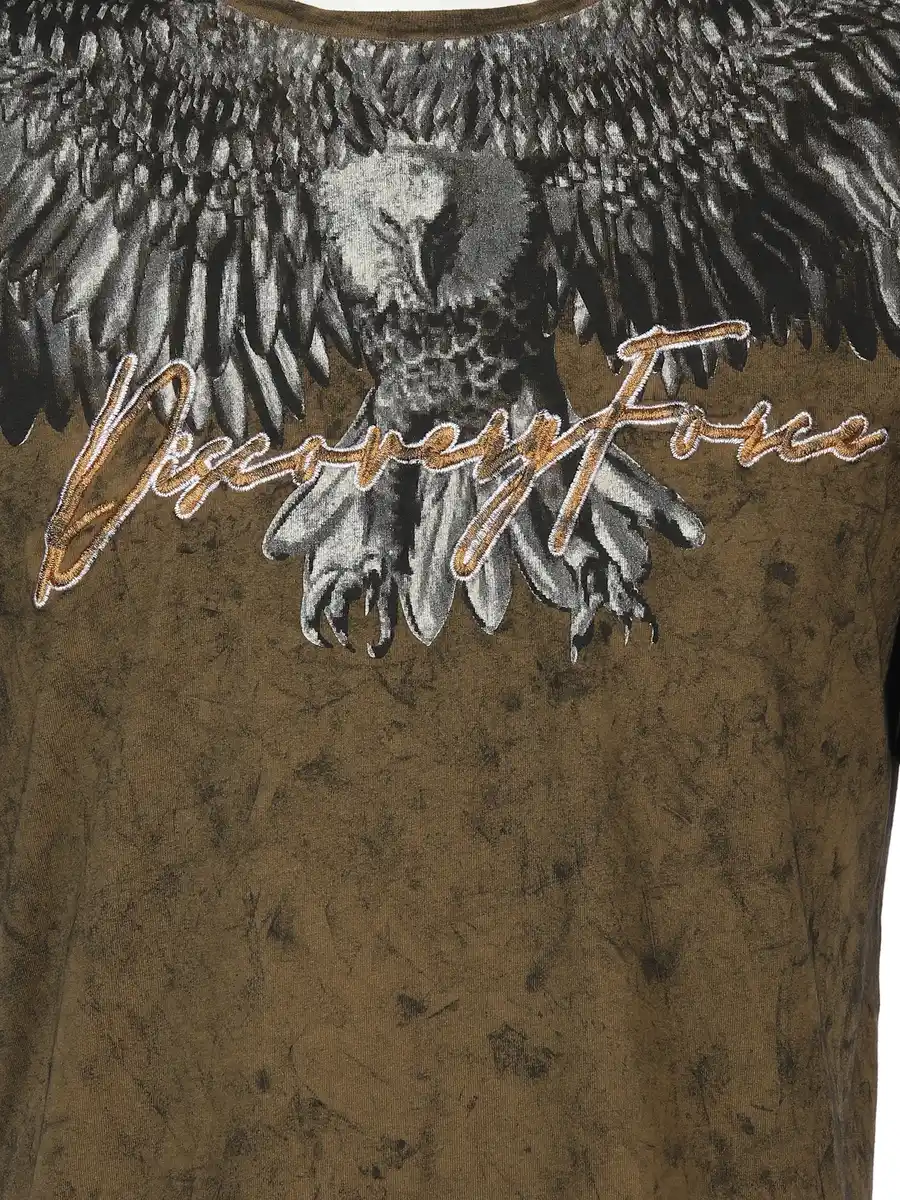 Bild 3 von Herren Shirt mit coolem Frontprint Gelb