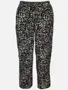 Bild 1 von Damen Sommerhose mit Minimalprint Beige