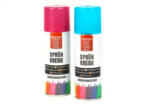 Sprühkreide abwaschbar
