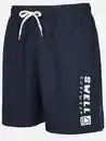 Bild 3 von Herren Badeshorts mit Print Blau