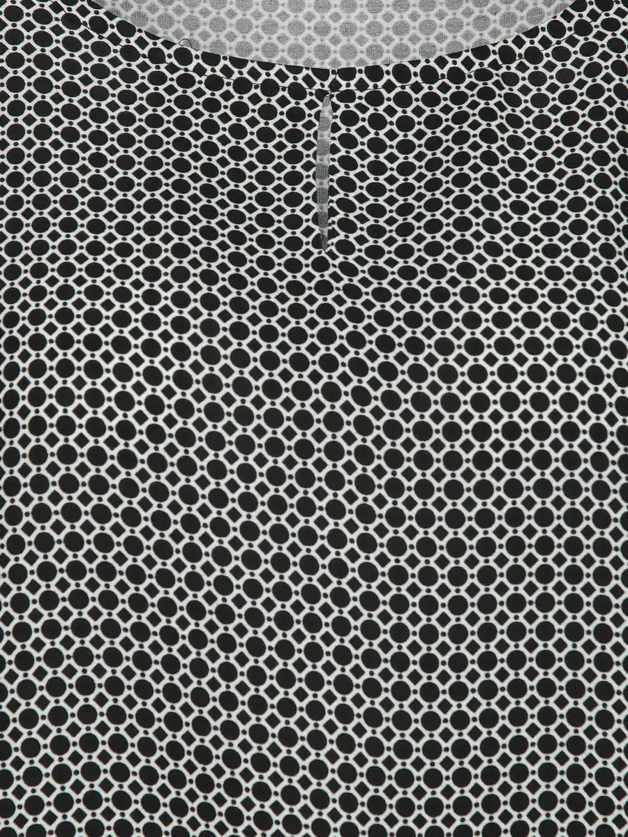 Bild 3 von Damen Top mit Muster Schwarz