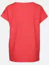 Bild 2 von Damen Jacquard T-Shirt Pink