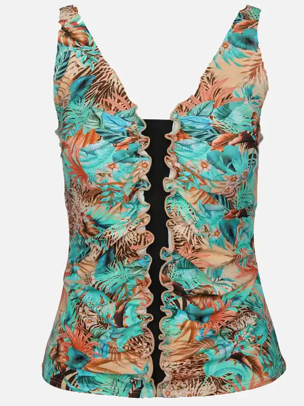 Bild 1 von Damen Tankini in tollem Dessin Grün