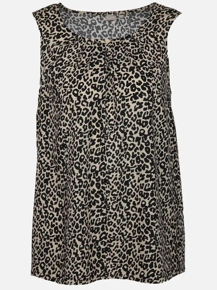 Bild 1 von Damen Top mit Alloverprint Beige