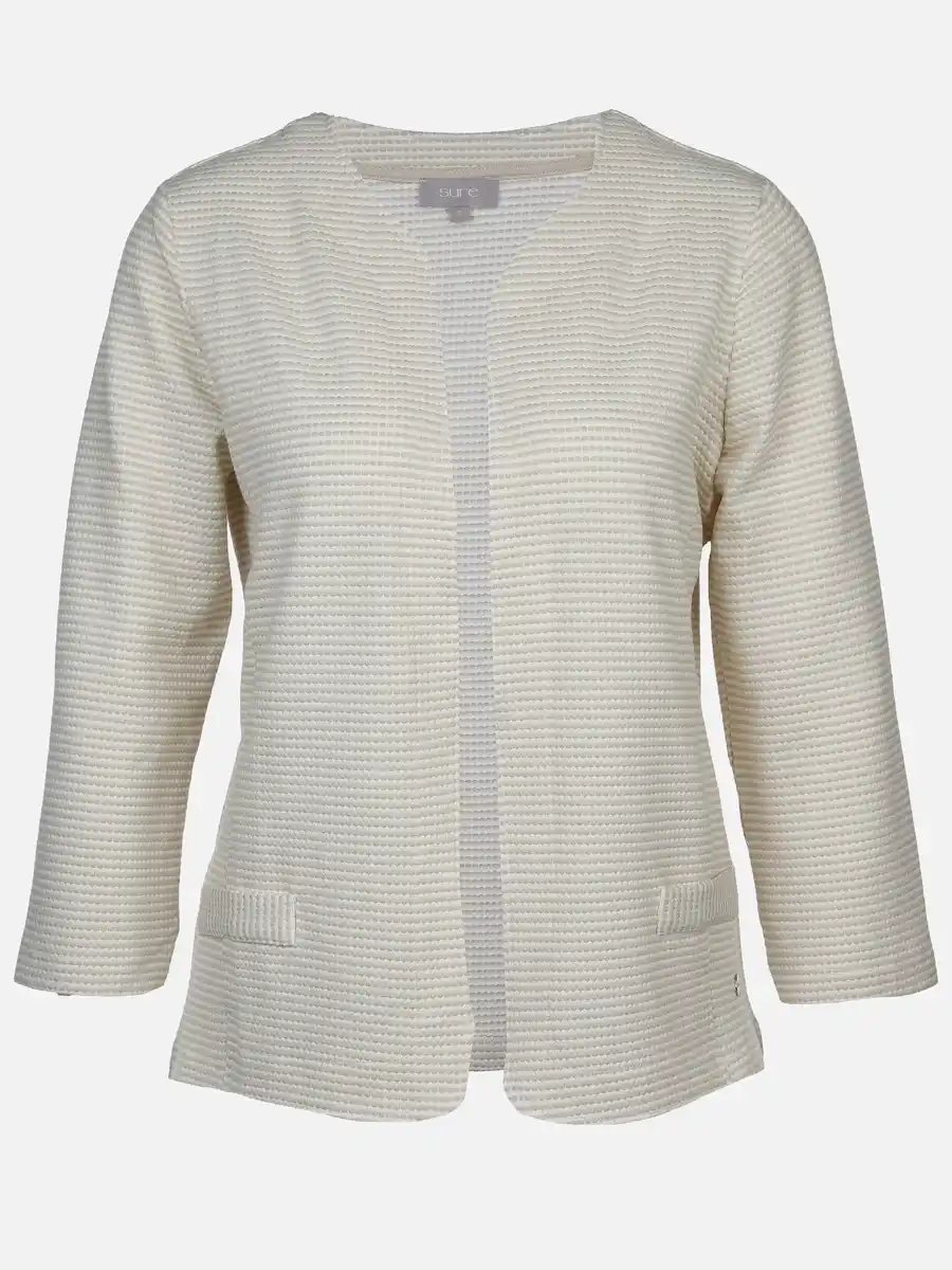 Bild 1 von Damen Jaquard Cardigan Beige