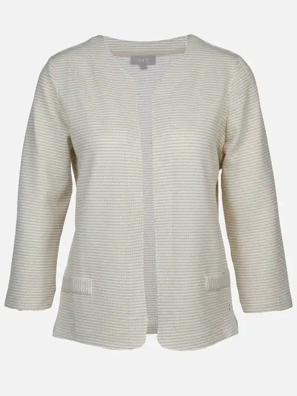 Bild 1 von Damen Jaquard Cardigan Beige