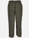 Bild 2 von Damen Sommerhose mit Minimalprint Oliv